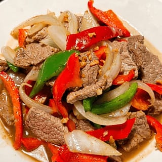 Bell Pepper and Onions