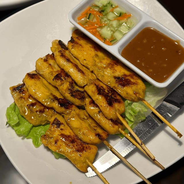 Satay Chicken.