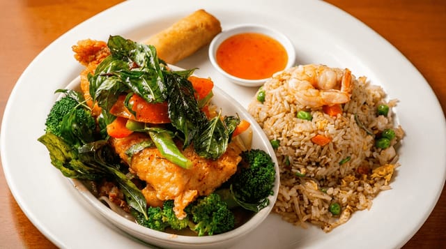 Salmon Panang.