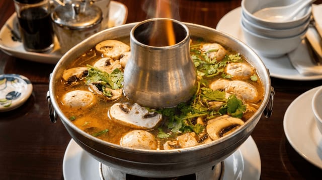 Tom Yum Gai.