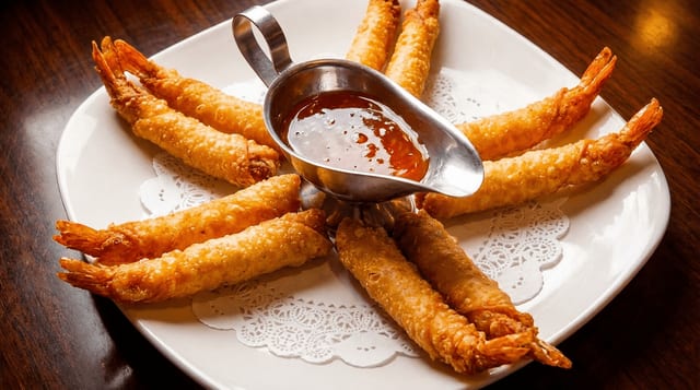 Shrimp in a Blanket (Wrapped).
