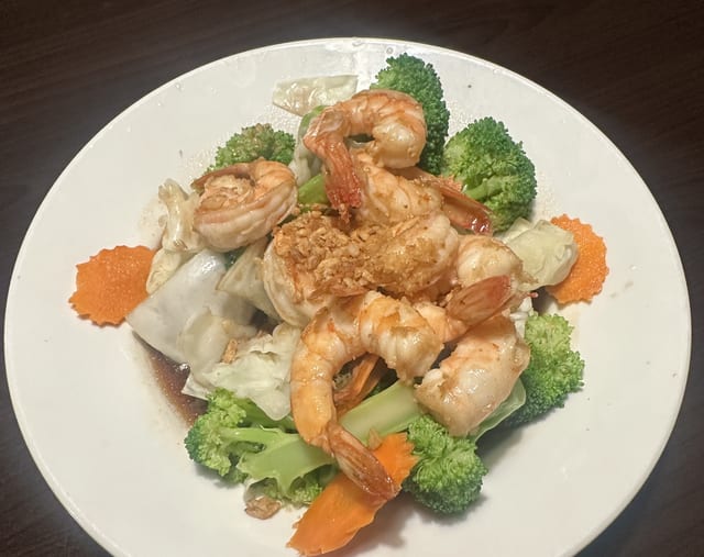 Garlic Shrimp.