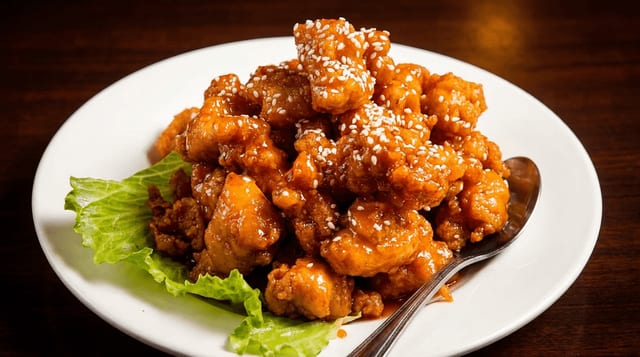 Orange Chicken.