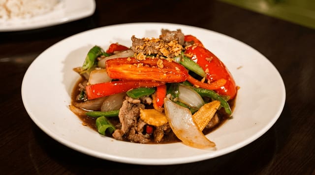 Mongolian Beef.