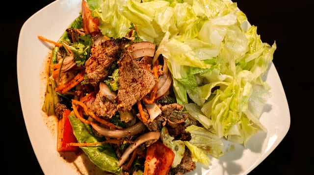 Spicy Thai Salad.