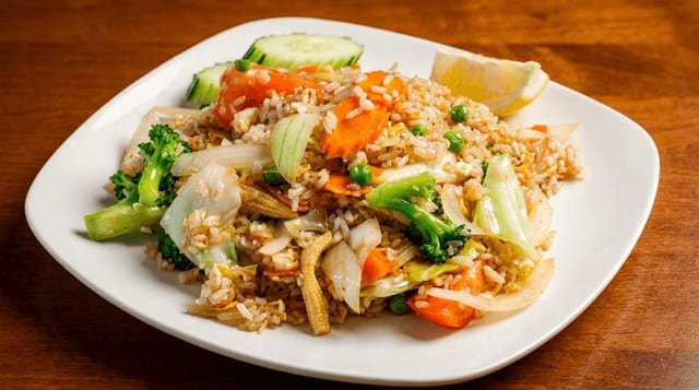Vegetable Fried Rice.