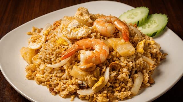 Pineapple Fried Rice.