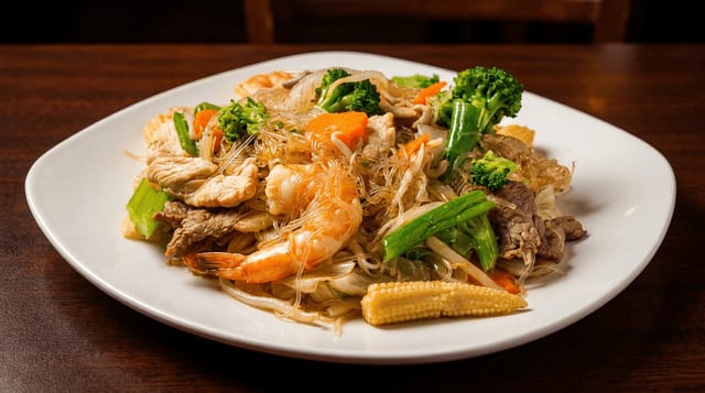 Sauteed Glass Noodles.