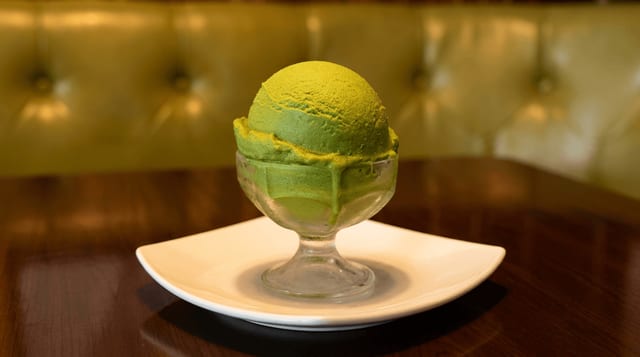 Green Tea Ice Cream.