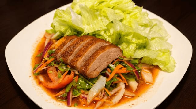 Roasted Duck Salad.
