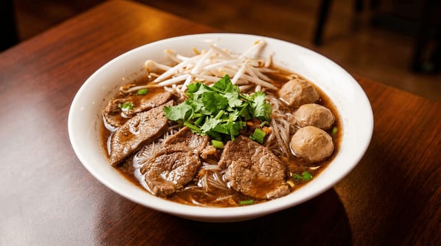 Thai Boat Noodles.