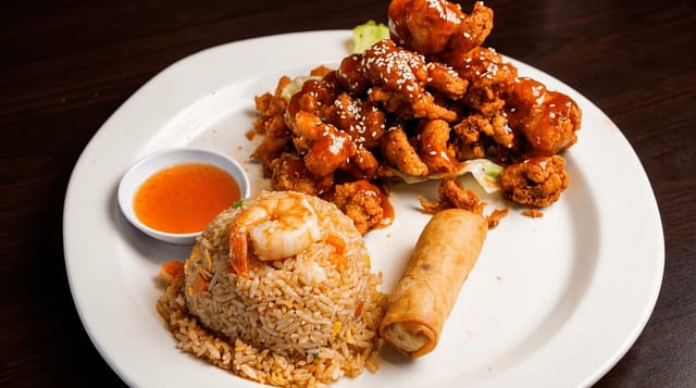 Orange Chicken.
