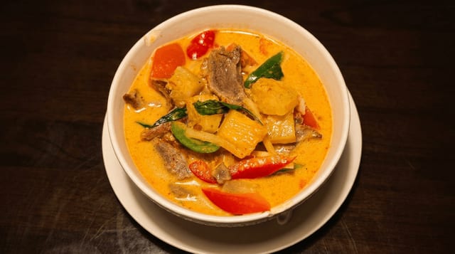 Roasted Duck Curry.