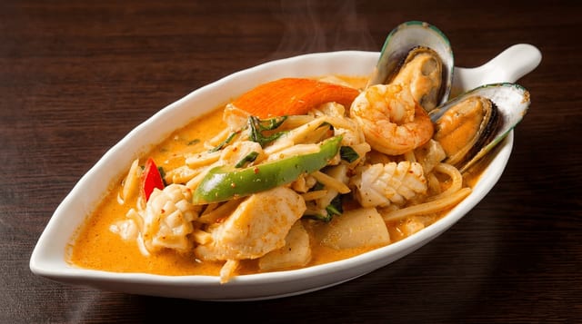 Seafood Curry.