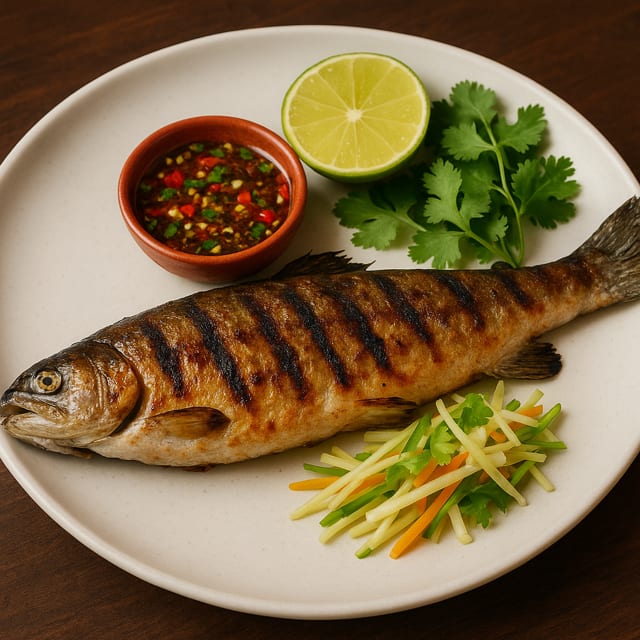 Grilled Trout.